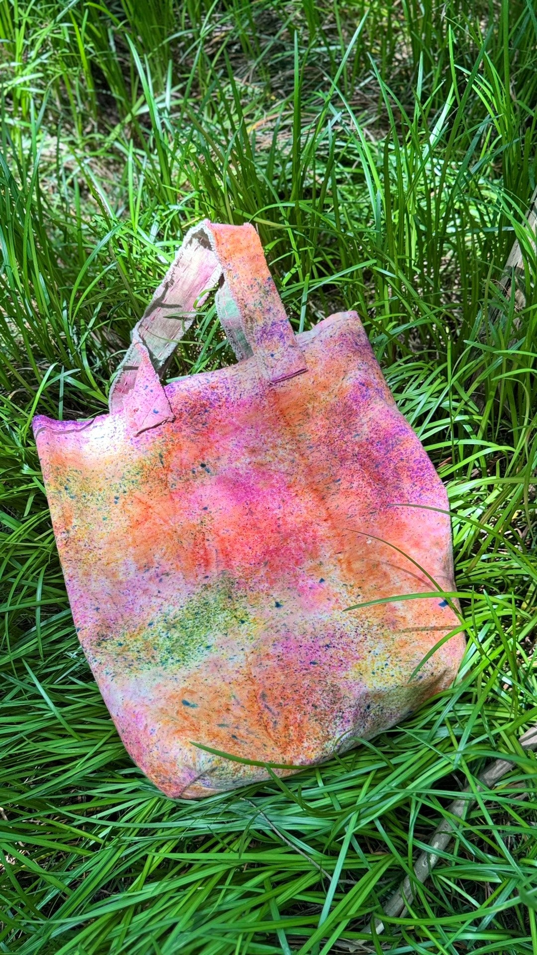 Handwoven Mineral Dyed Tote Bag