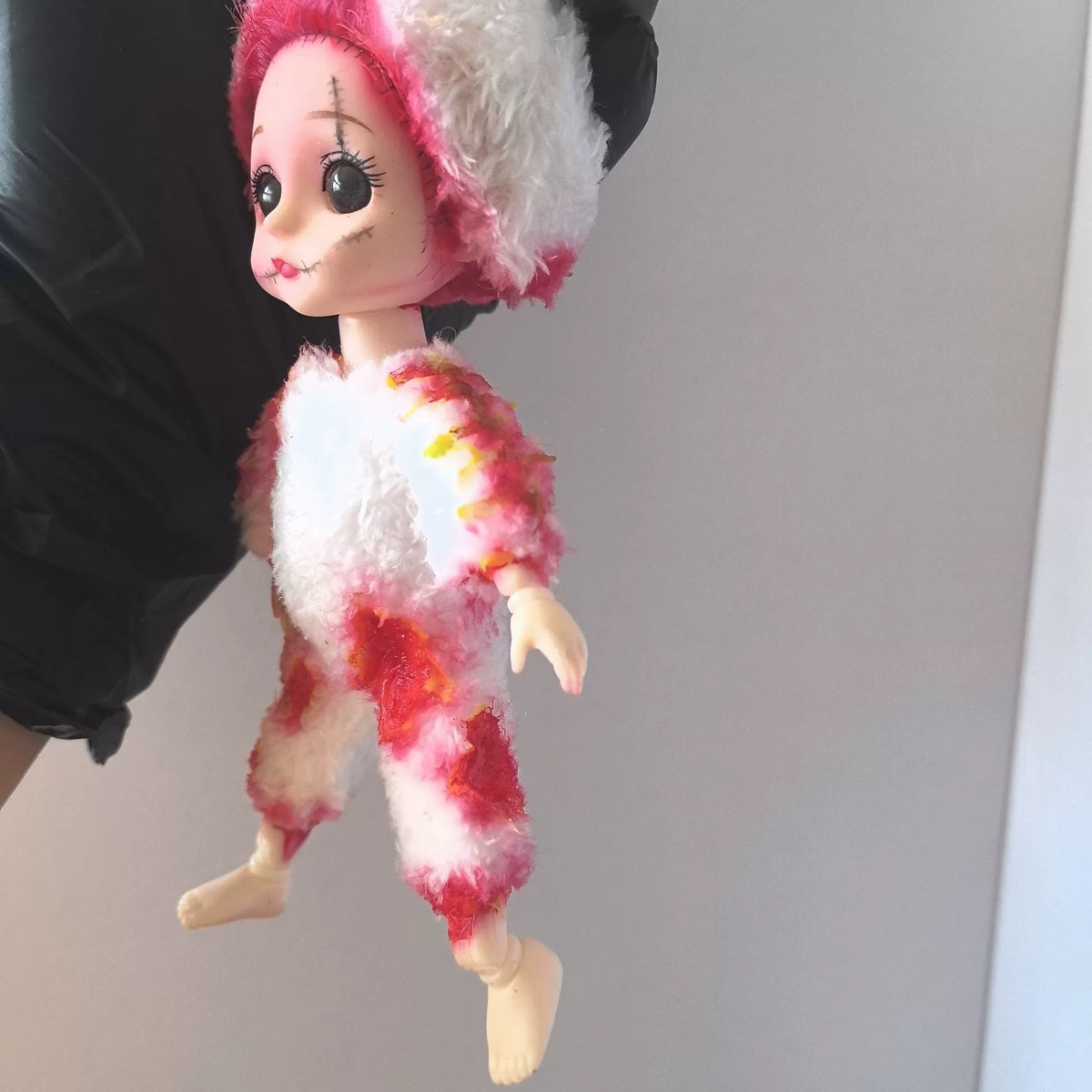 Articulated Plush Art Doll Charm