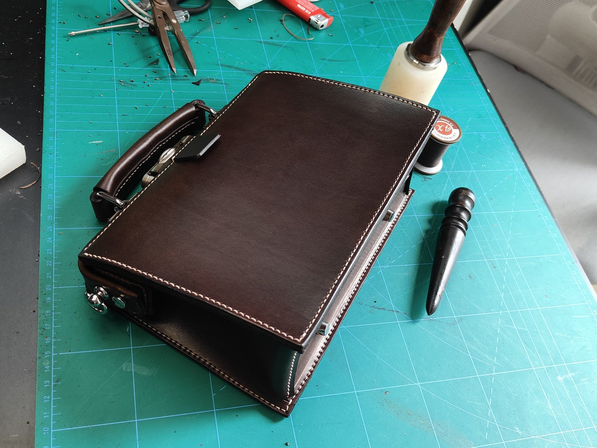 Dulles Bag Italian Buttero Leather