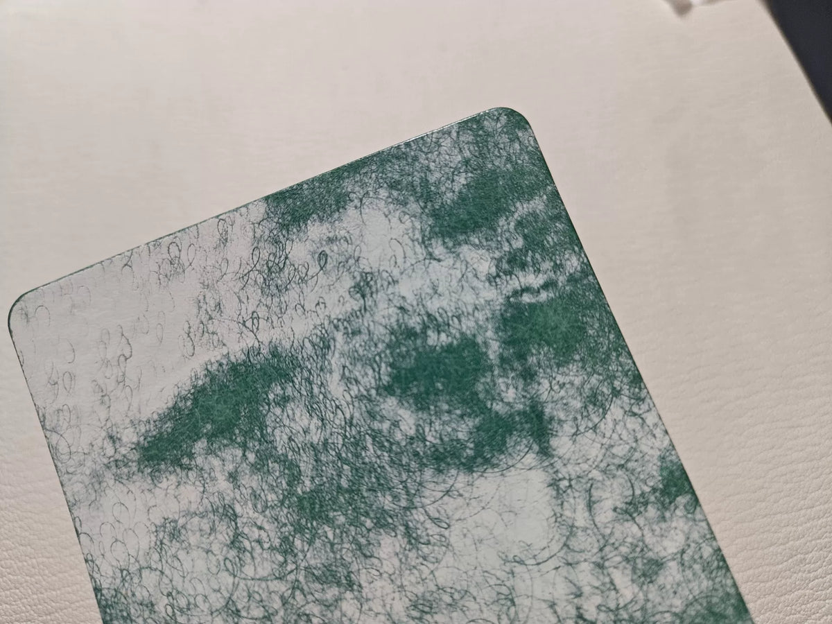 Funda para cuaderno de hojas sueltas en cuero verde menta
