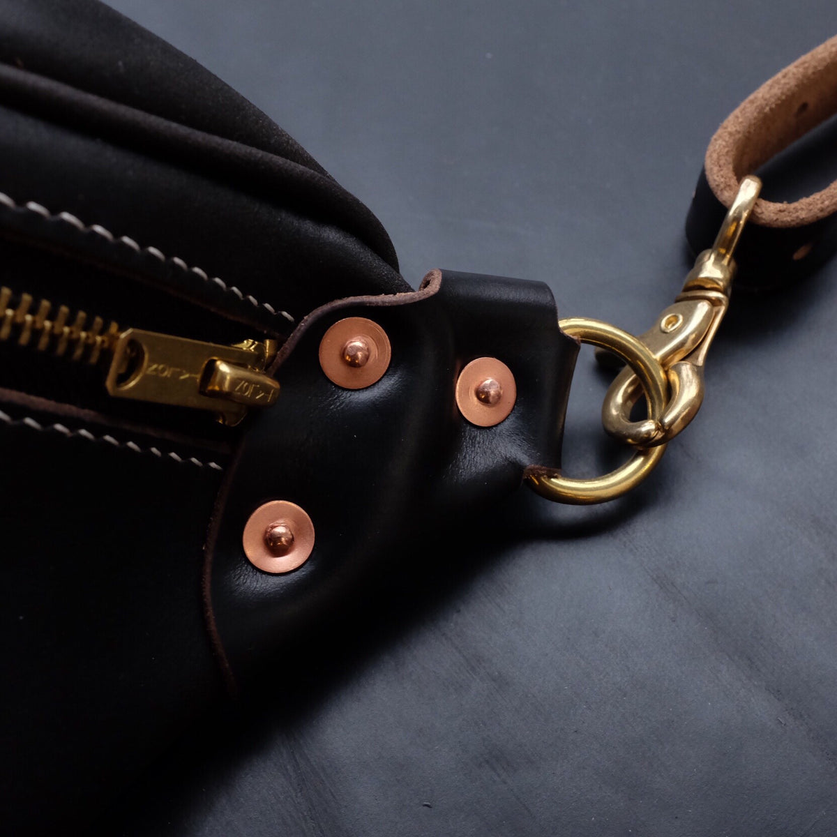 Horween CXL Leather Large Chest Bag