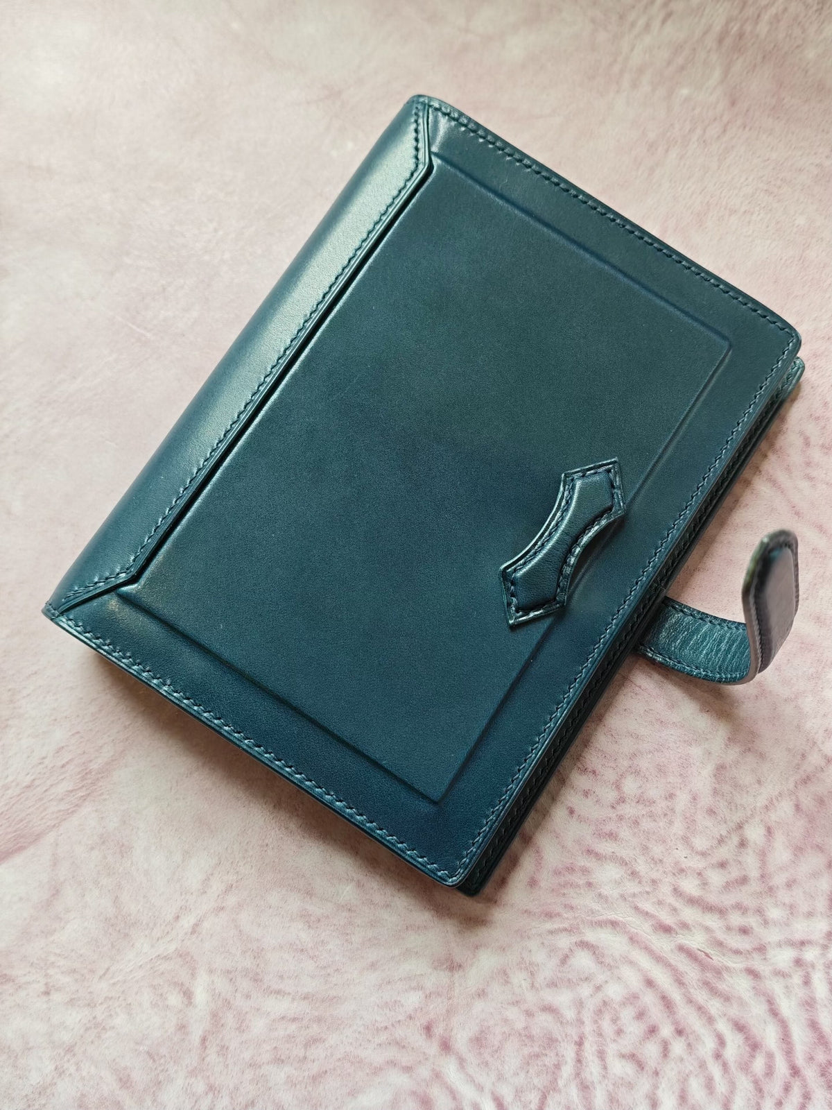 A6 Loose Leaf Notebook with Leather Strap Closure
