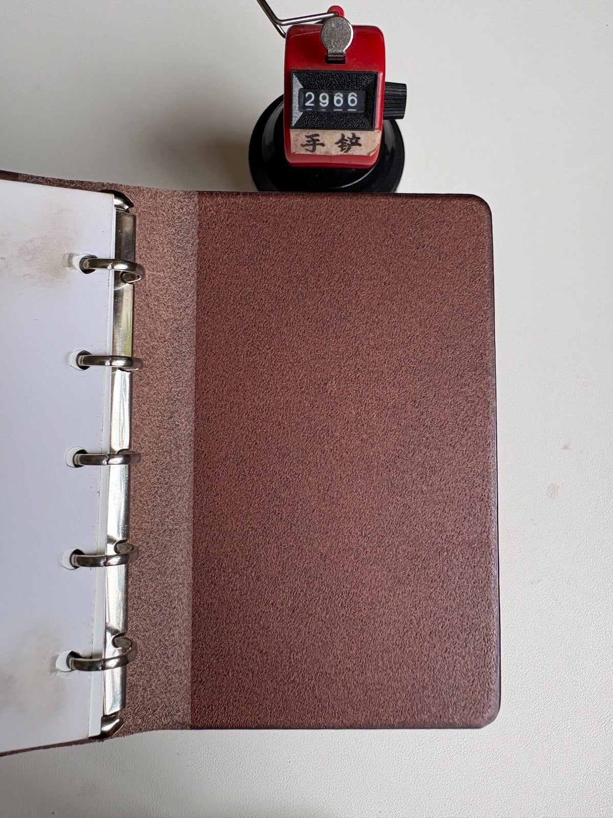 Handmade Buttero Leather M5 Binder Six Ring