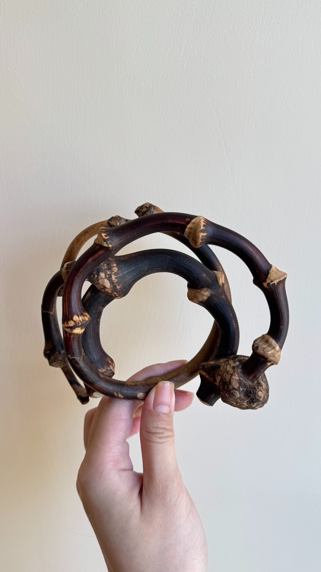Multi-Segment Twisted Cockscomb Vine Bracelet