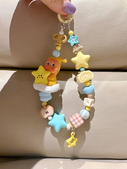 Pop Mart Star Man Phone Chain Bag Charm Keychain