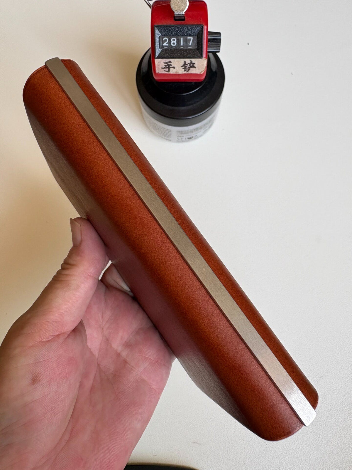 A7 15-Ring Binder Buttero Leather Brown