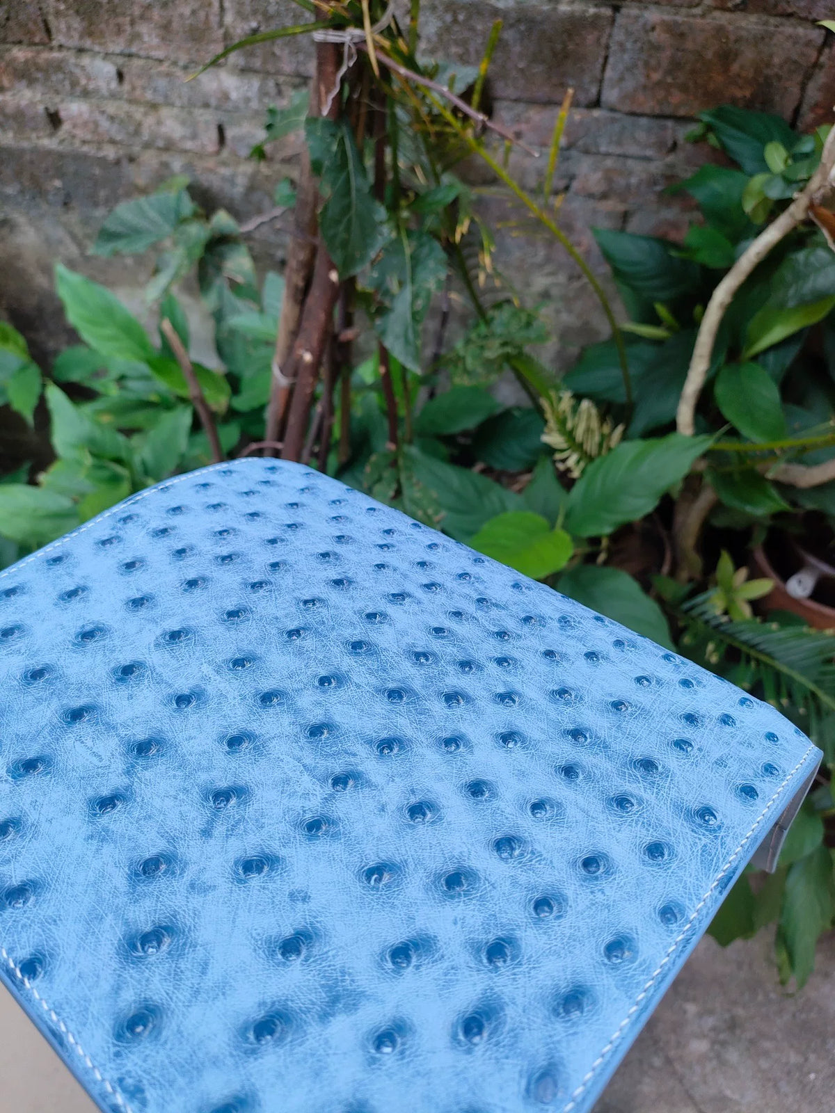 A5 Six Ring Denim Blue Loose Leaf Journal