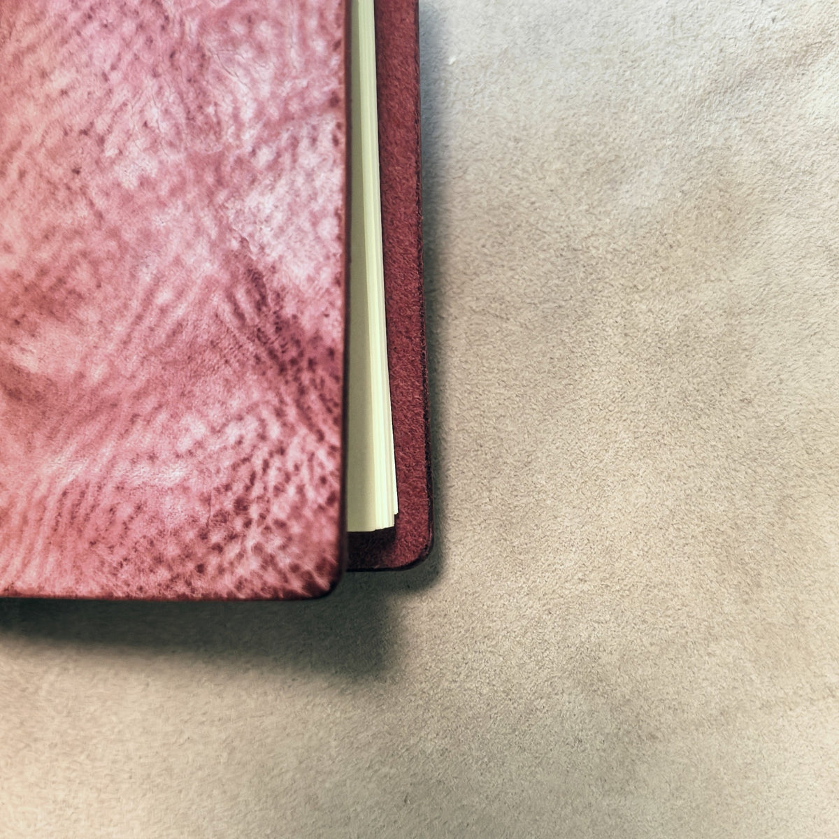 Italian Wax Leather M5 Loose Leaf Notebook