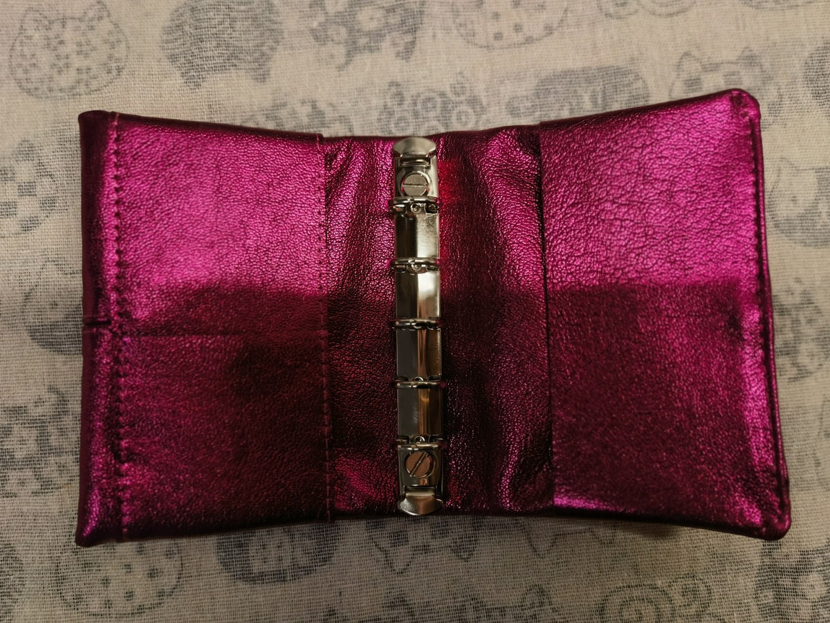 M5 Sheepskin Metallic Magenta Organizer