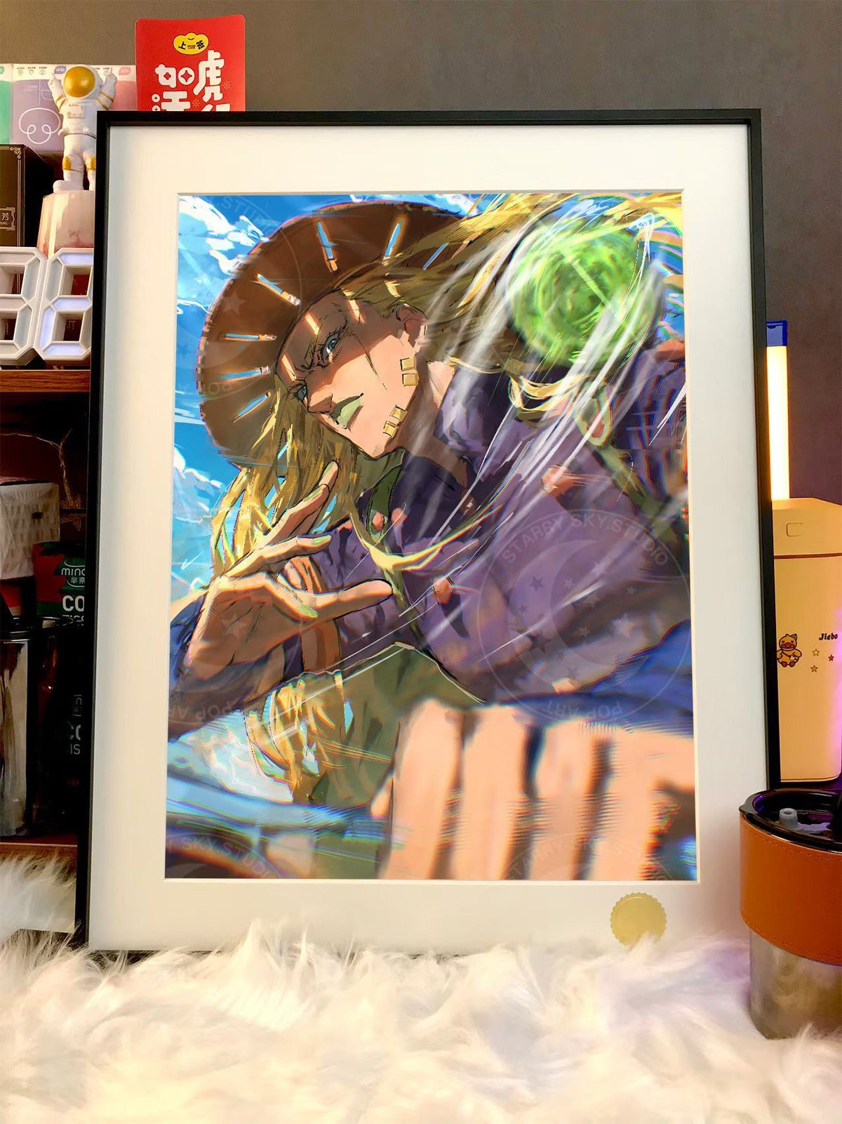 JoJo Steel Ball Run Framed Art Print