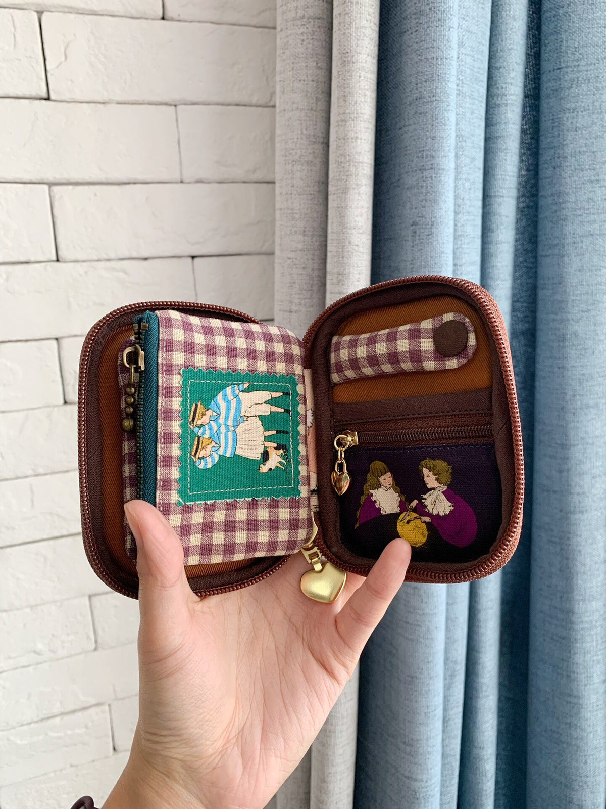 Tapestry Jewelry Case with Fairy Tale Design