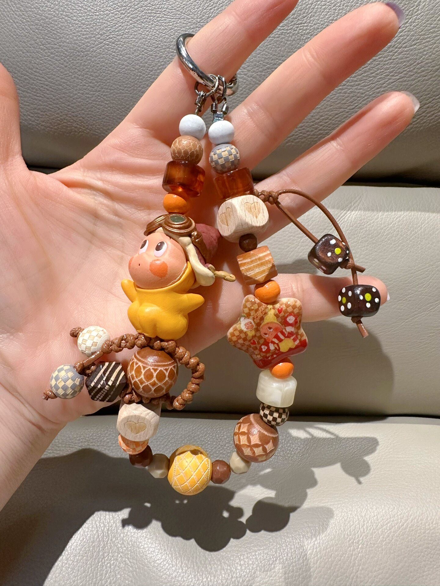 Pop Mart Pilot Star Man Phone Chain Bag Charm Keychain