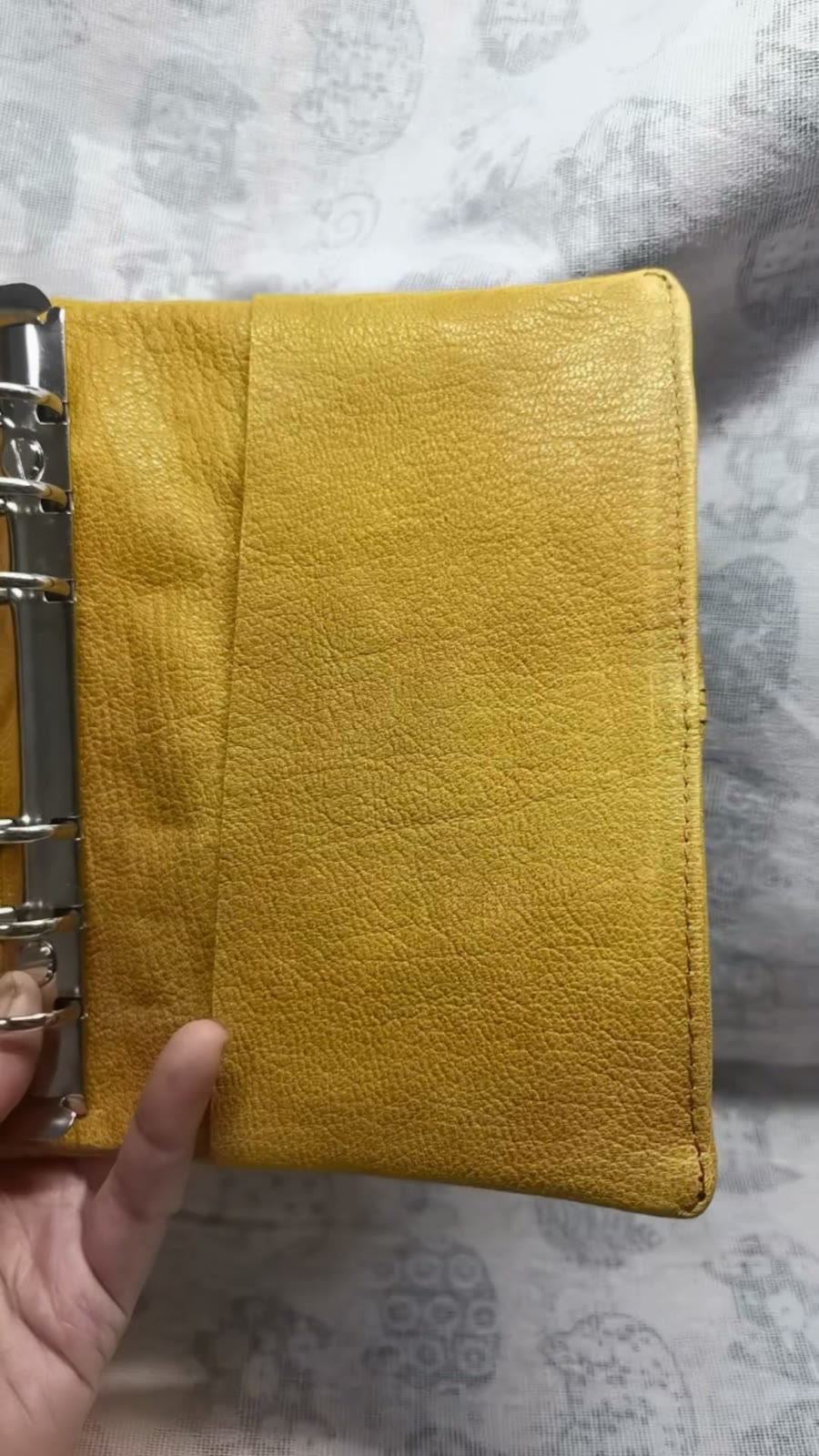 Vegetable Tanned Goat Leather A6 Binder