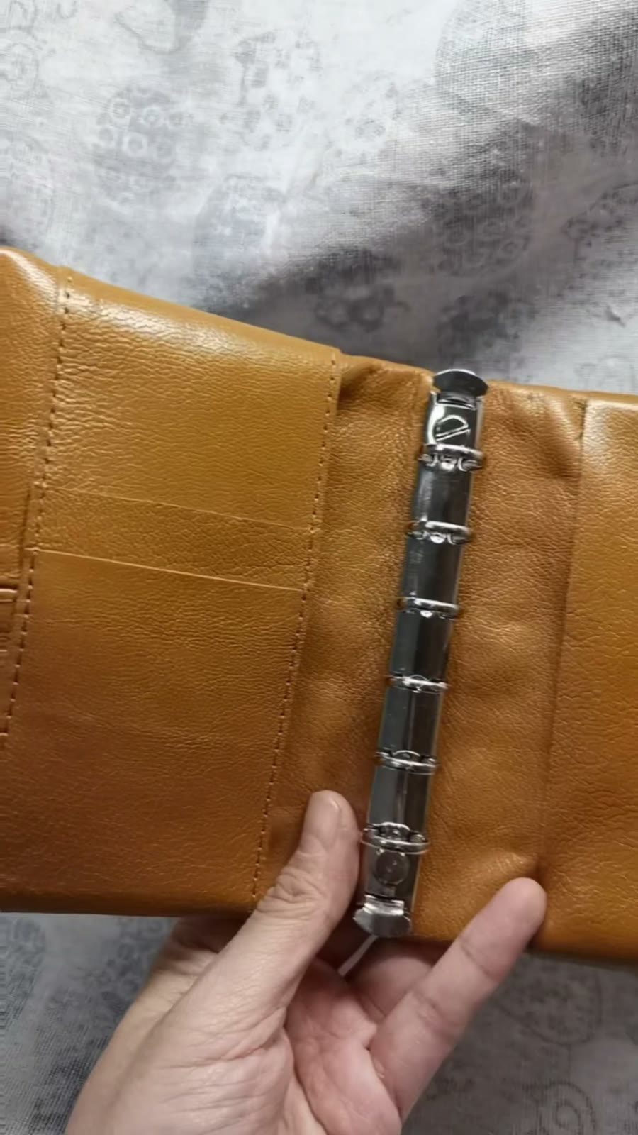A7 Waxed Goatskin Journal Cover