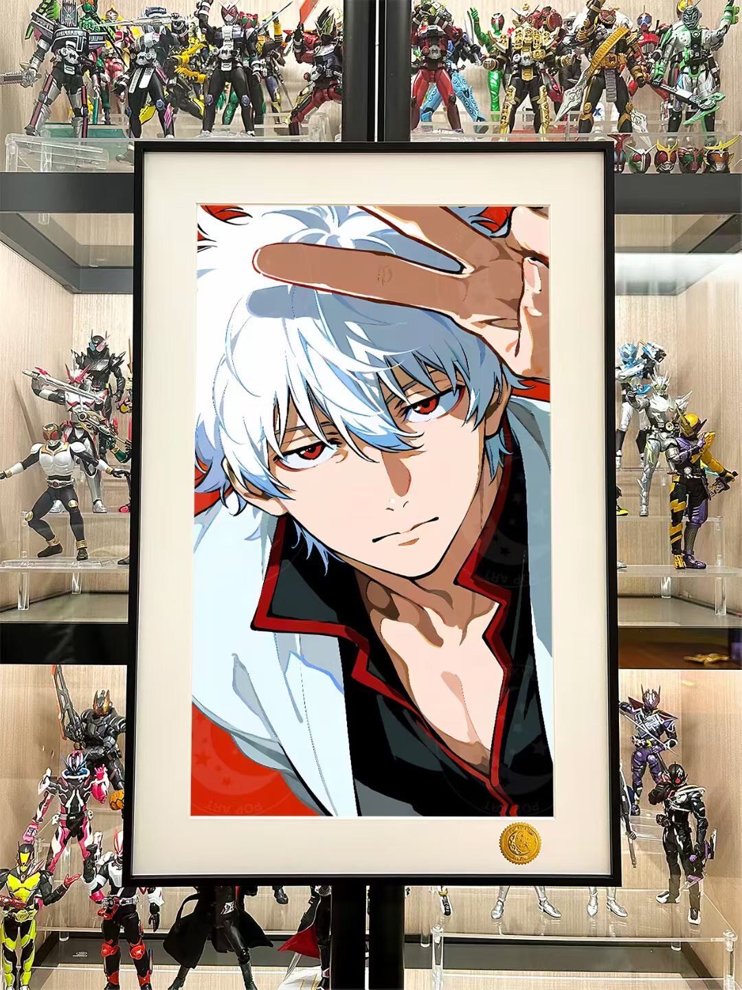 フレーム入りアニメアートプリント 40x61cm