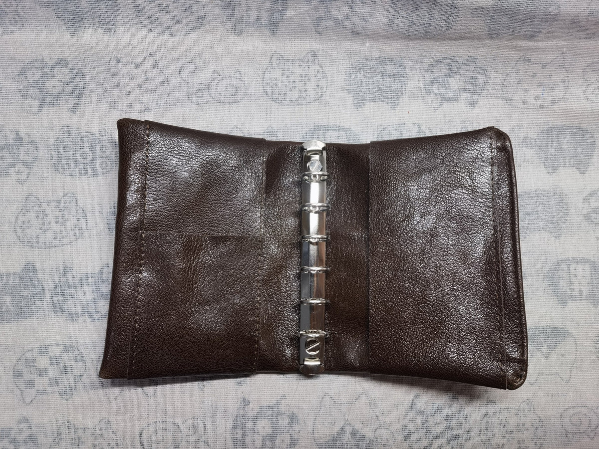 Vegetable Tanned Goatskin A7 Ring Binder Cover