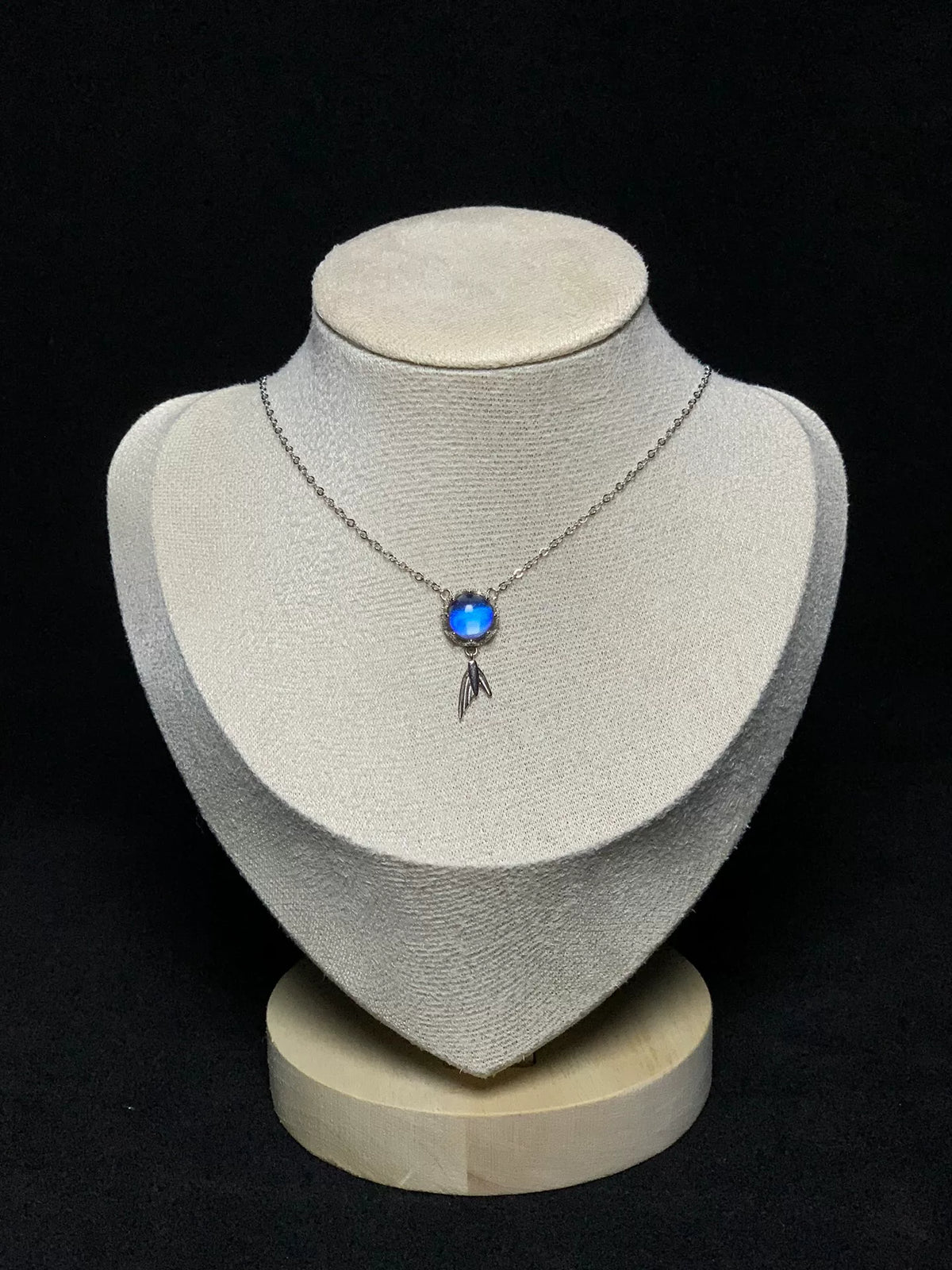 Collier en argent s925 avec pendentif cristal