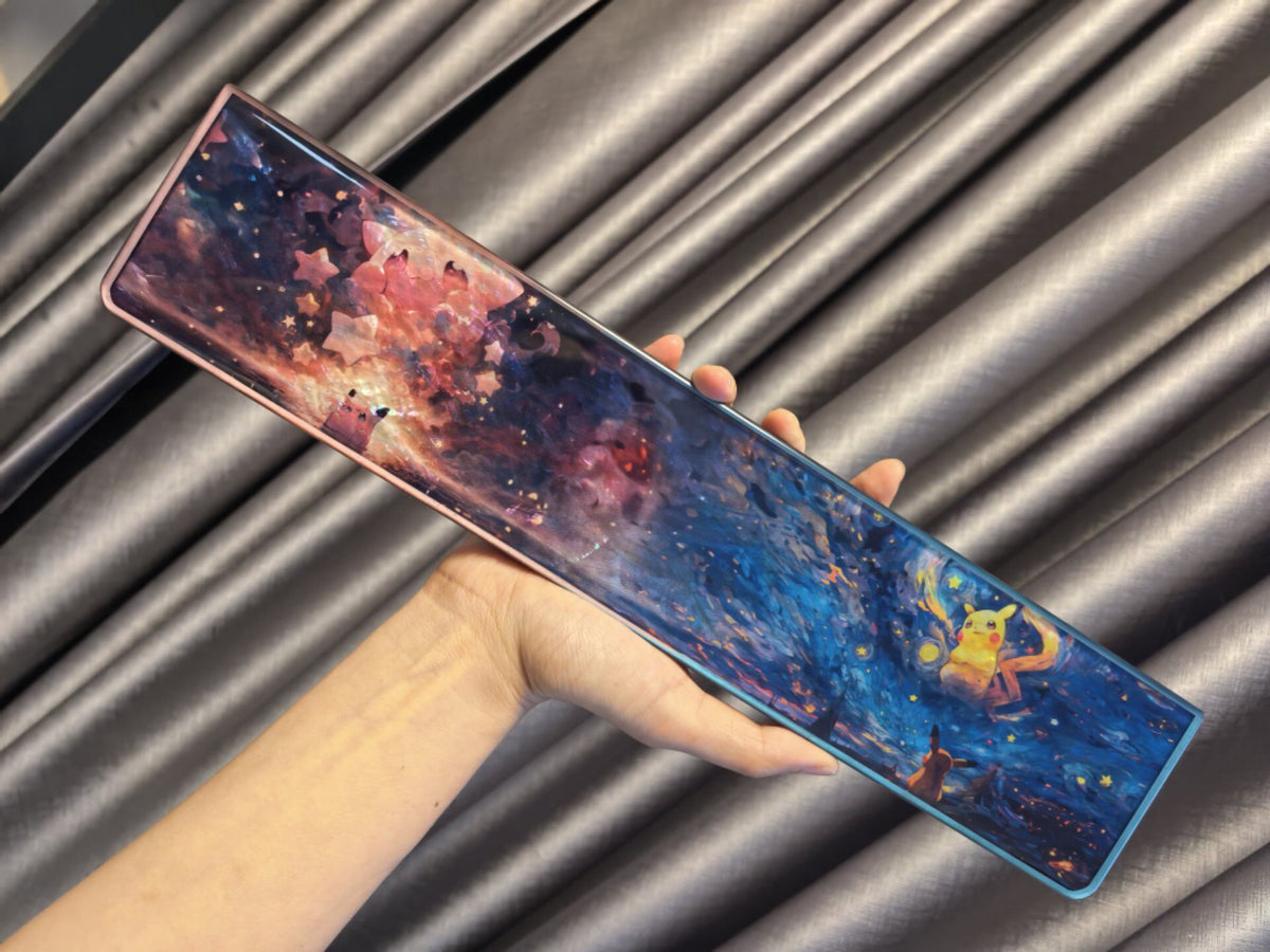 Handmade Starry Night Pokemon Art Panel