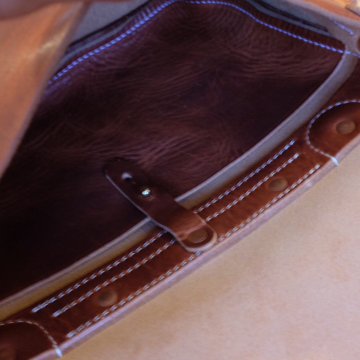 Horween Dublin Leather Messenger Bag