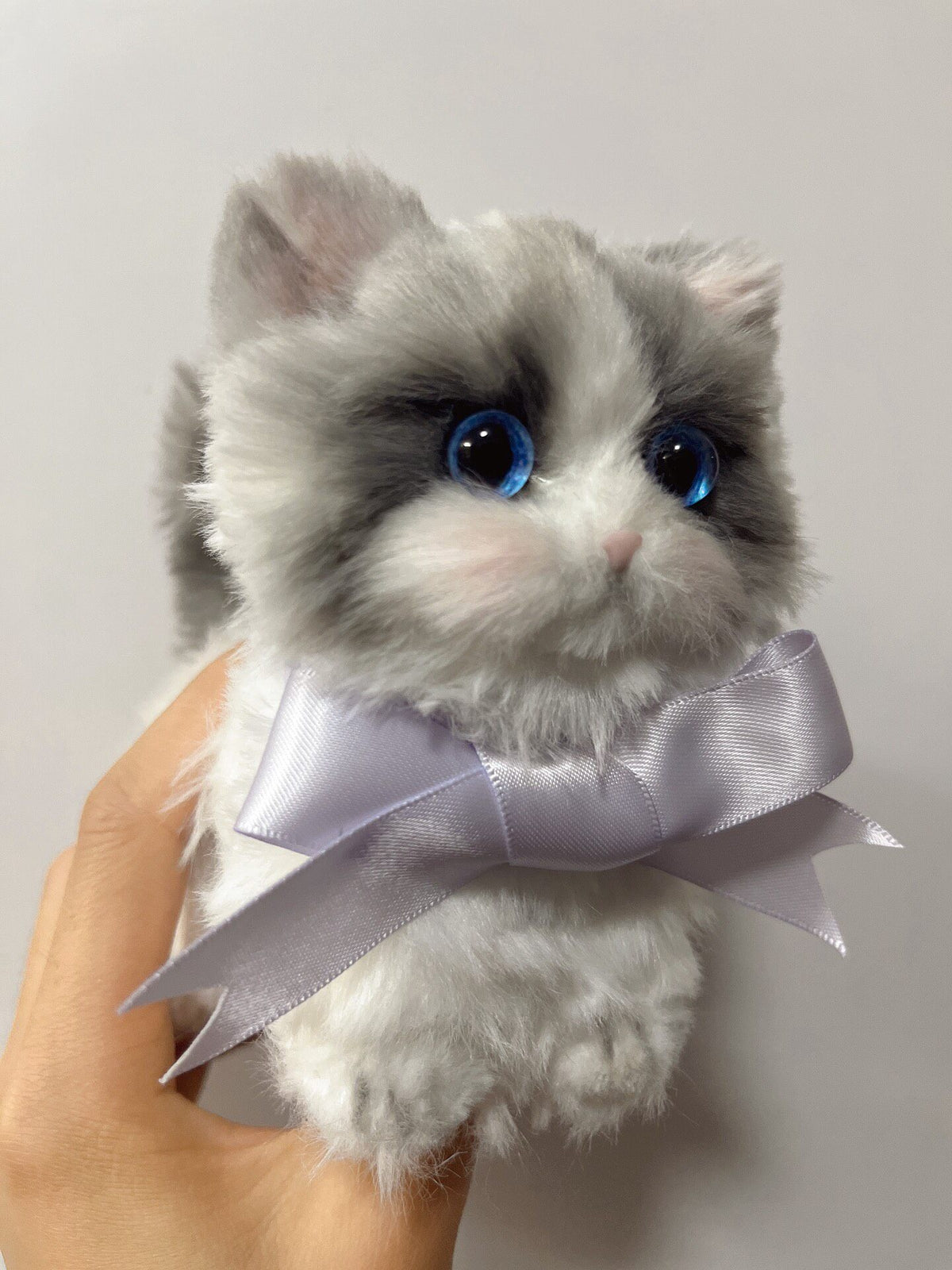Handmade Realistic Plush Cat Doll