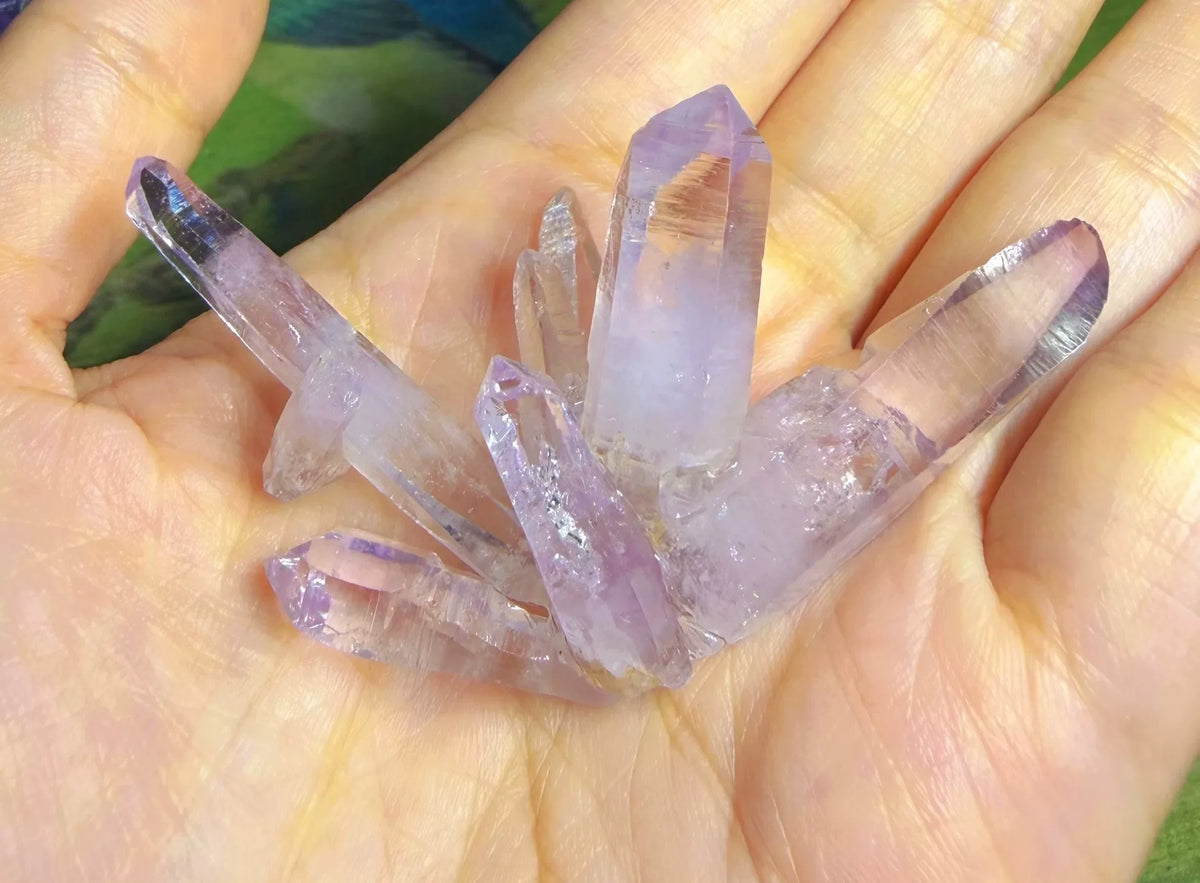 Cruz Amethyst Kristal Bonsai in Glazen Kom