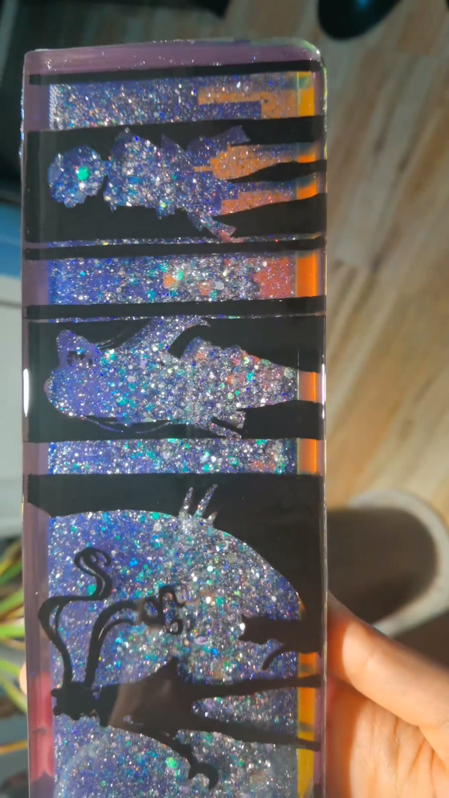 Sailor Moon Resin Keyboard Wrist Rest Glow