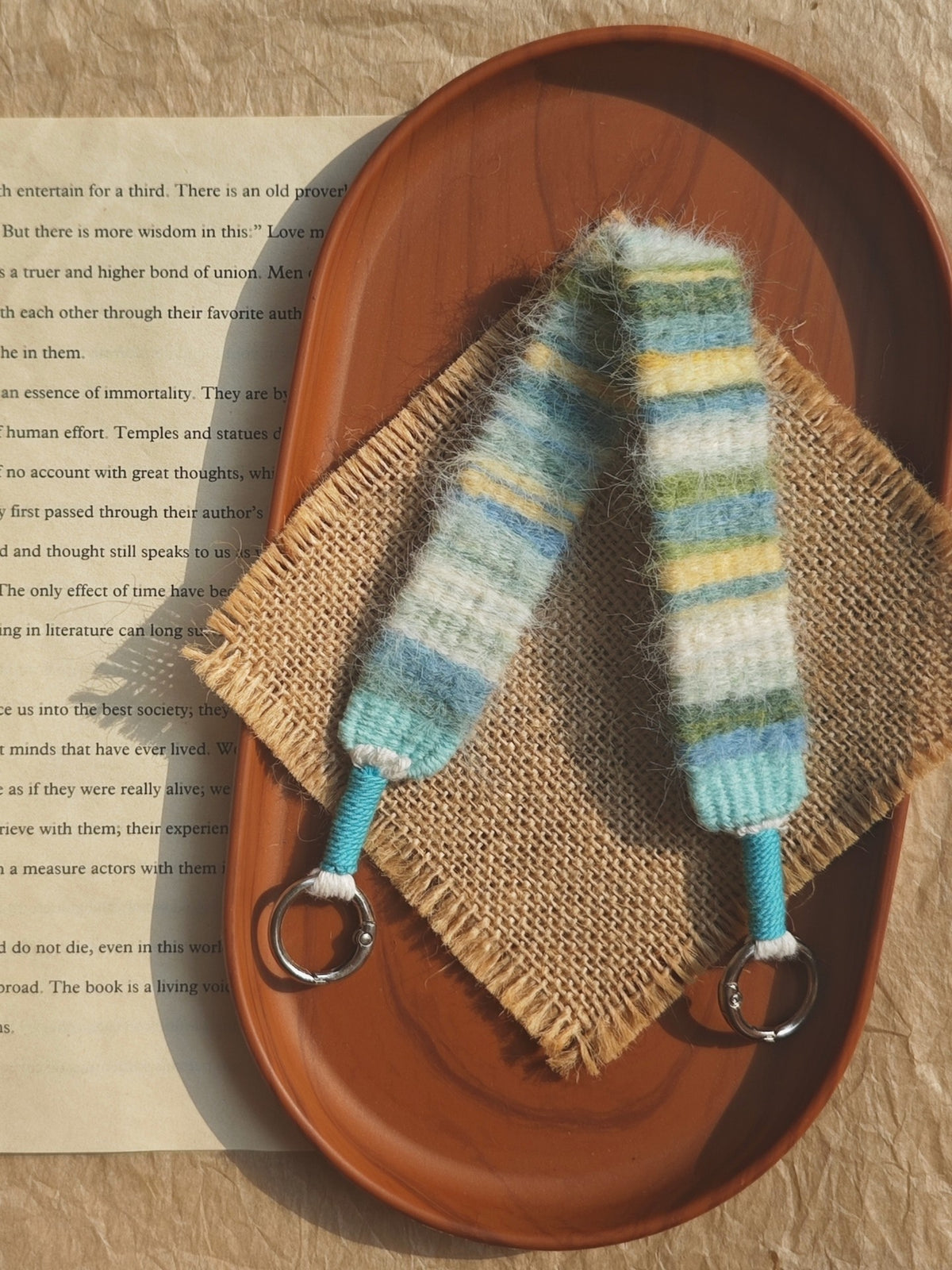 Handwoven Woven Wrist Strap 30cm