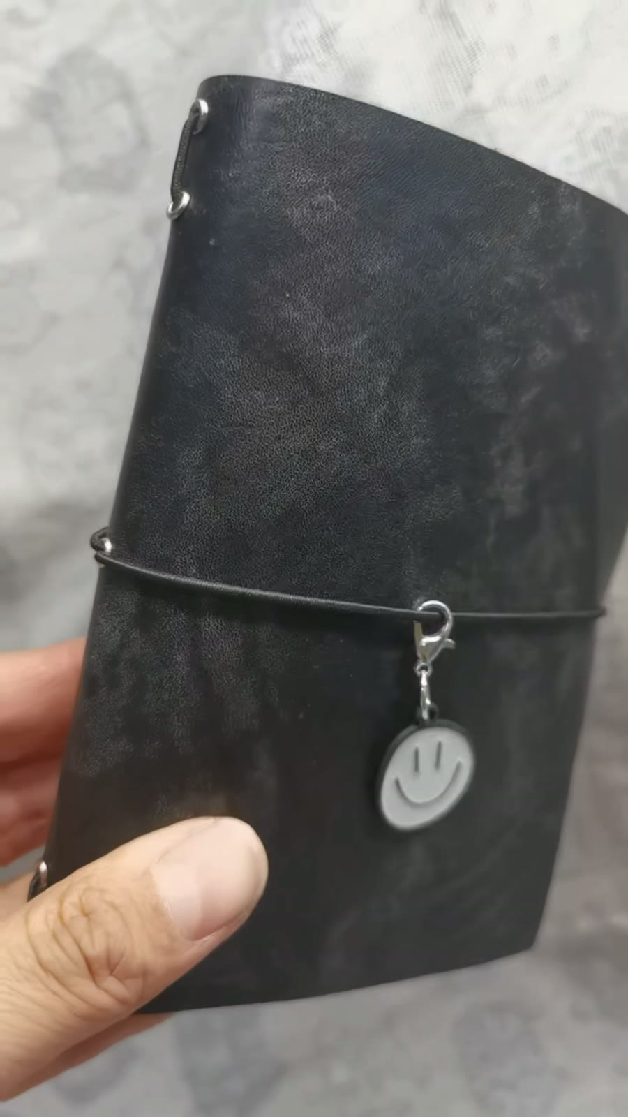 Genuine Leather Passport Notebook Cover