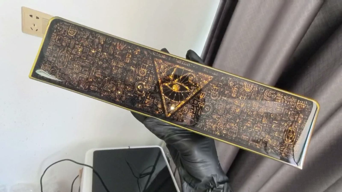 Egyptian Black Gold Keyboard Palm Rest