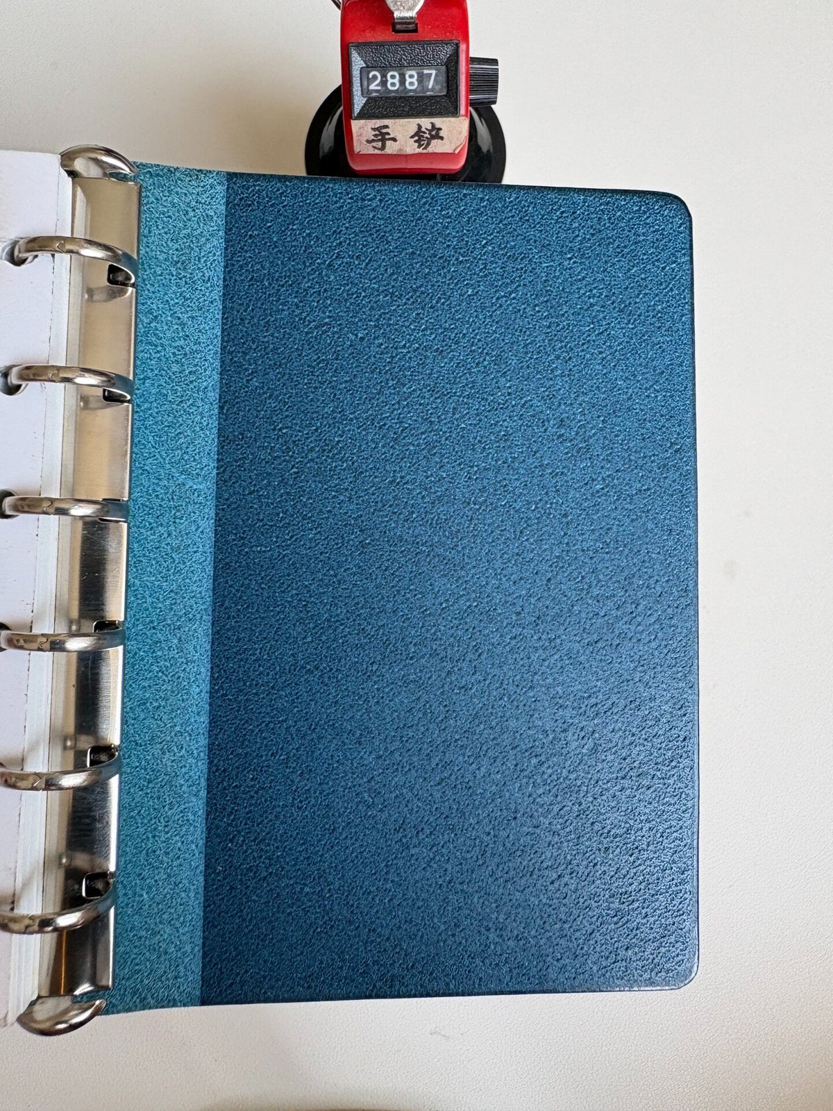 Handcrafted A7 Leather Binder Six Rings