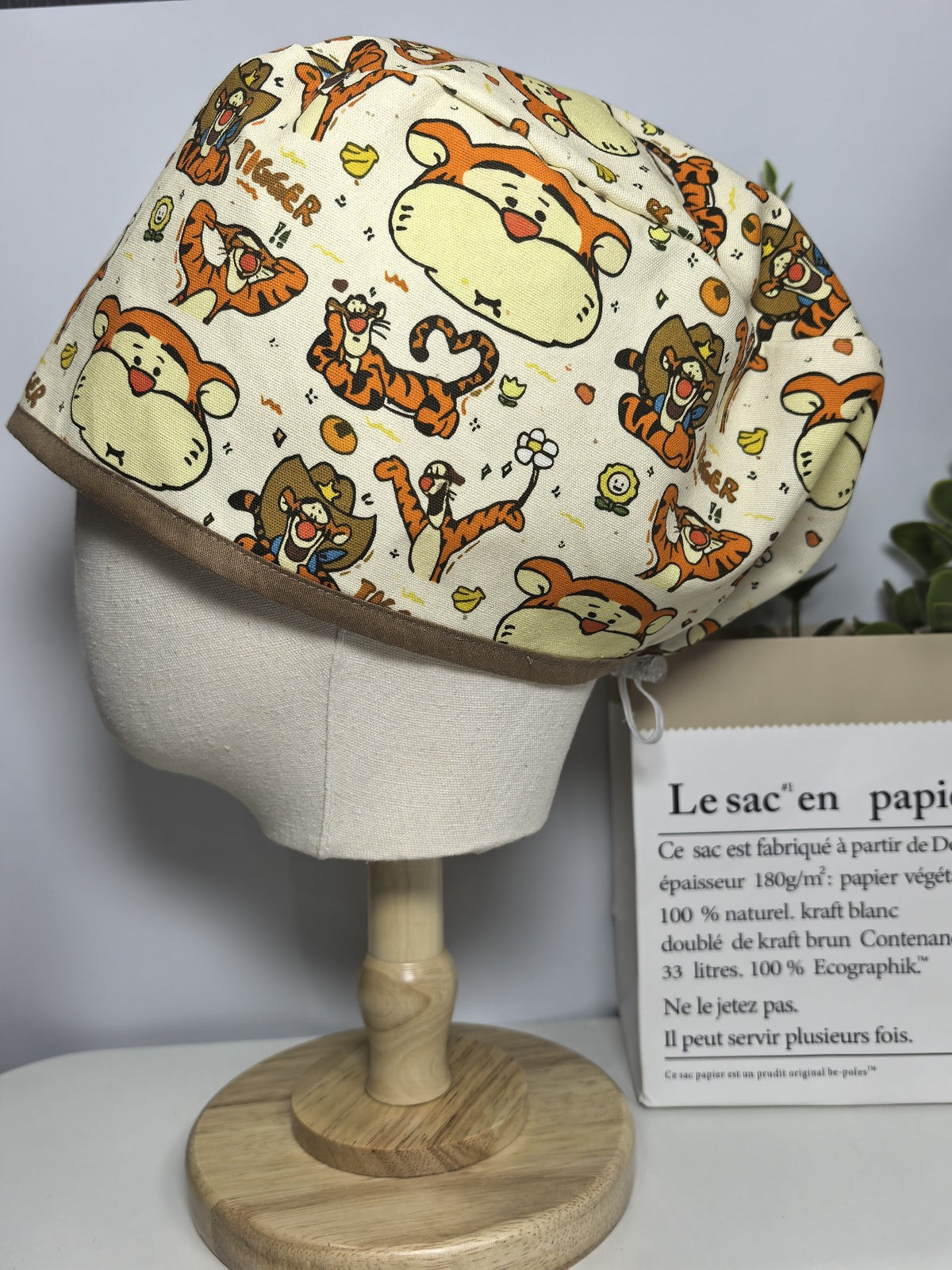 Tigger Print Cotton Scrub Cap