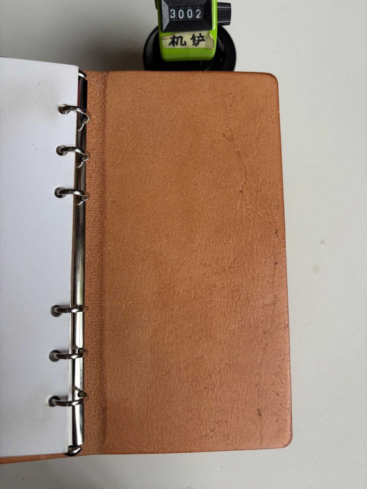 A6 Pueblo Leather Ring Binder Notebook
