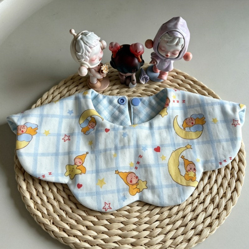 Babete de Bebé em Gaze de Algodão de Seis Camadas