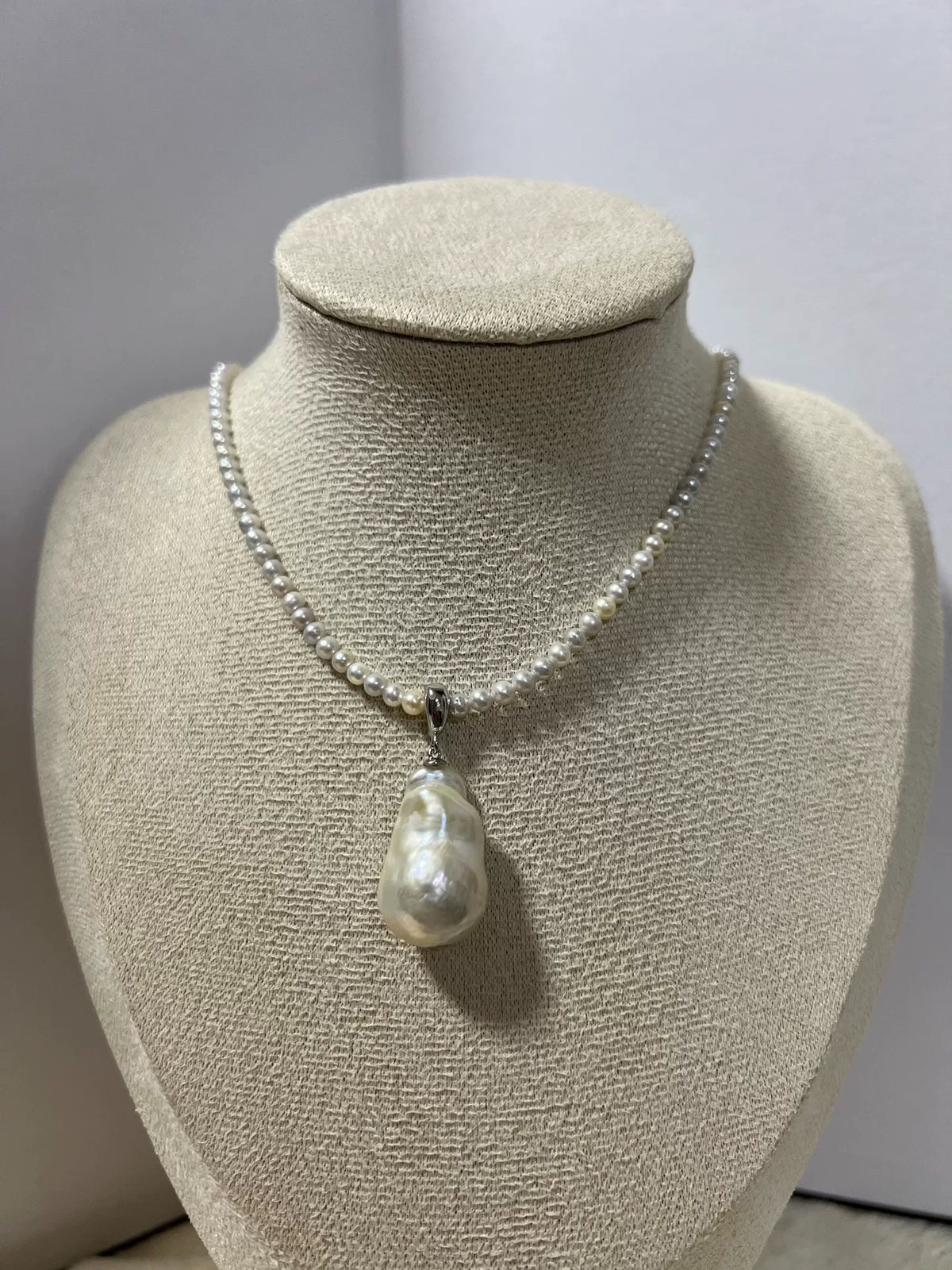 Altantaggio per pendente con perle da 3mm