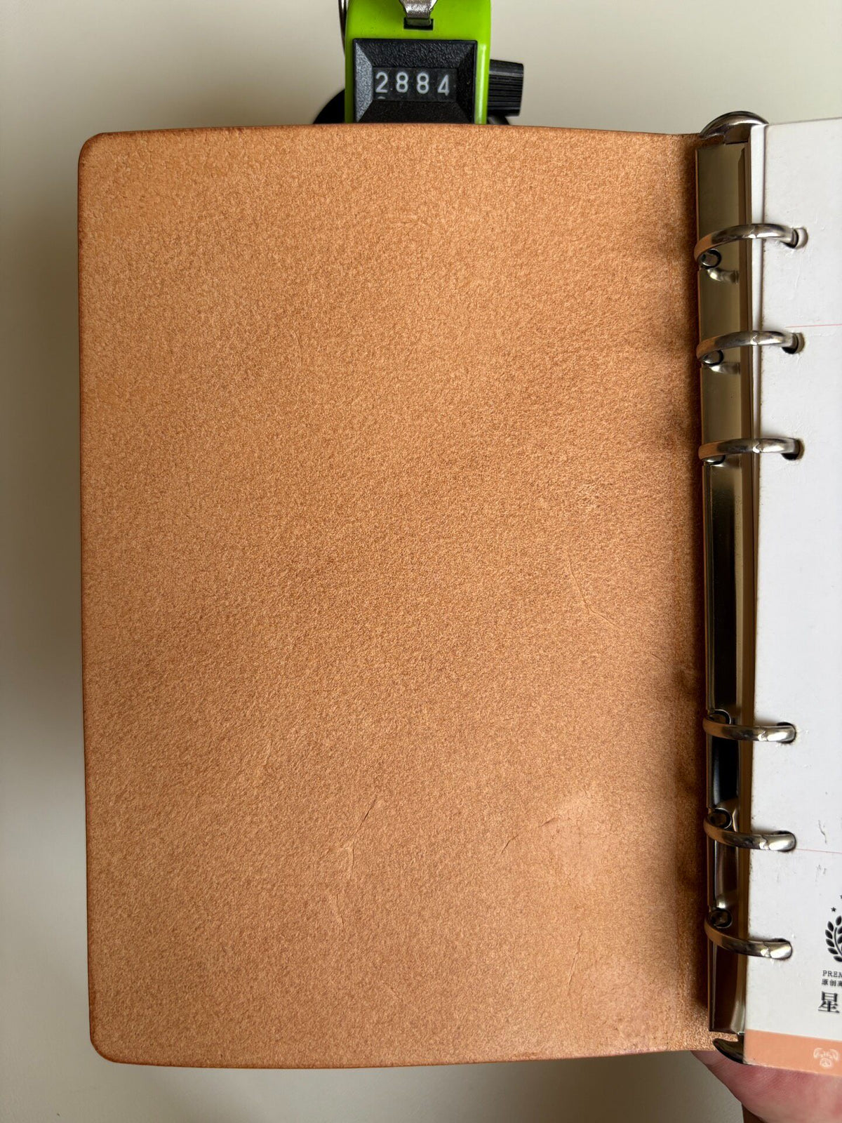 Handmade Pueblo Leather Binder A6 Six Ring