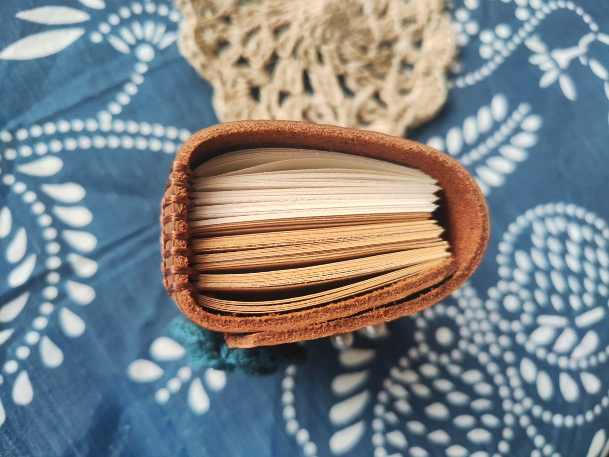 Handcrafted Leather Notebook with 192 Pages