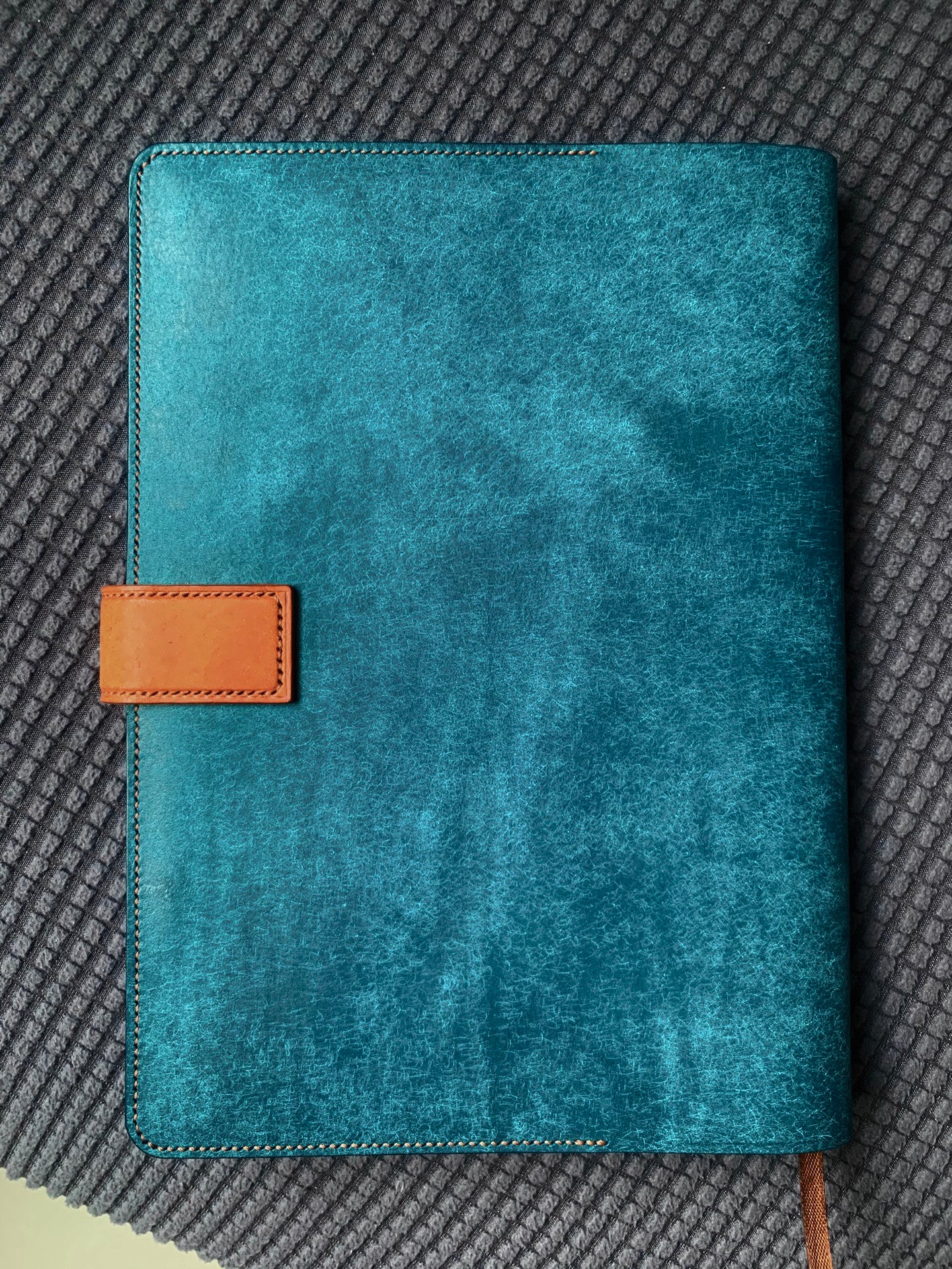 Italian PUEBLO Matte Leather Notebook Cover for B5/A5/A6/A7