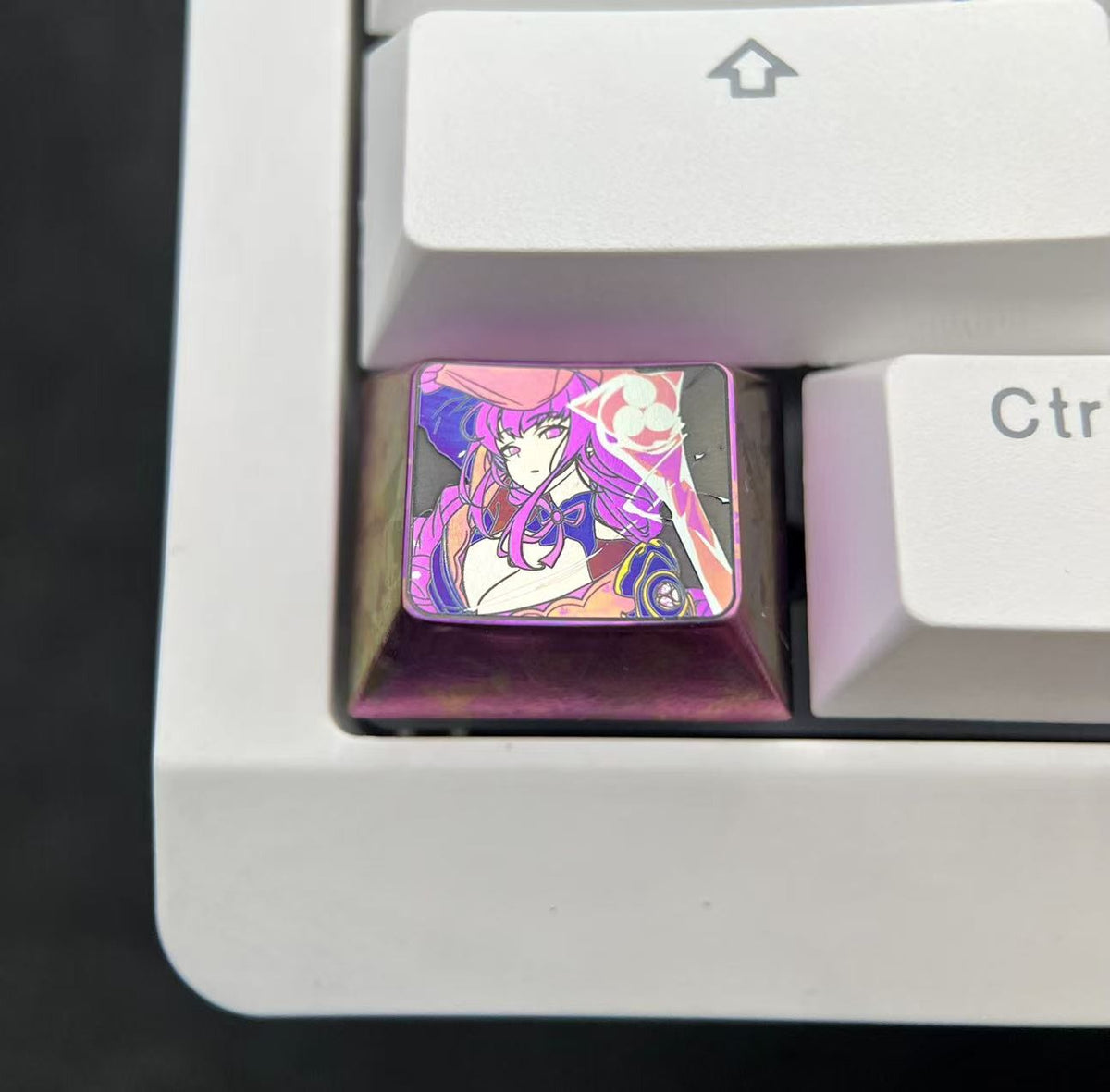 Raiden Shogun Titanium Alloy 1.25u Keycap