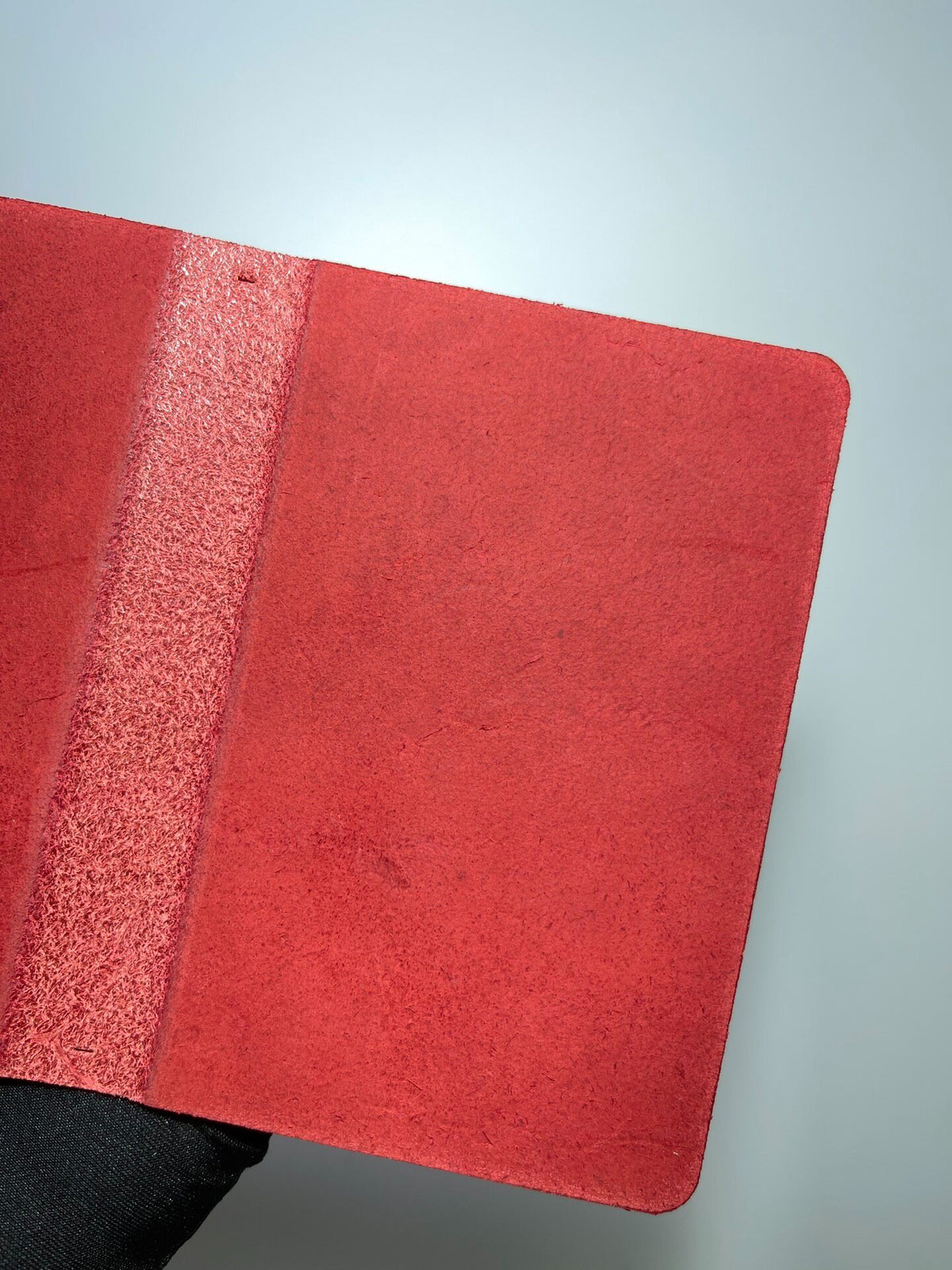 Handmade Red Leather M5 Loose Leaf Notebook