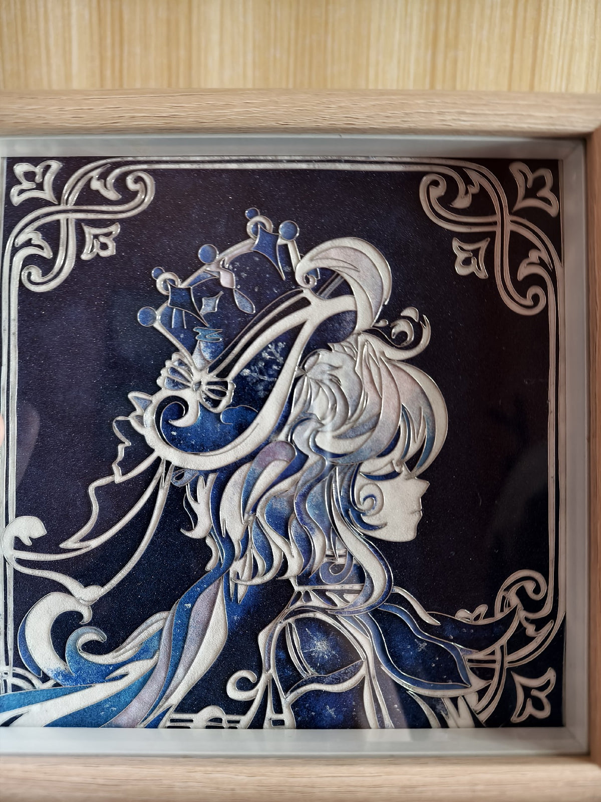 Cloisonne Craft Painting Genshin Furina 20cm