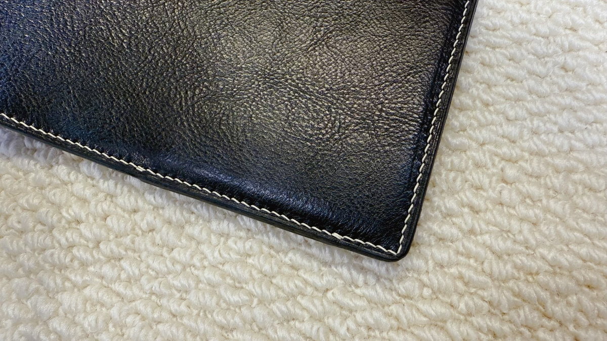 Raccoglitore artigianale A5 a fogli mobili in pelle Mbox