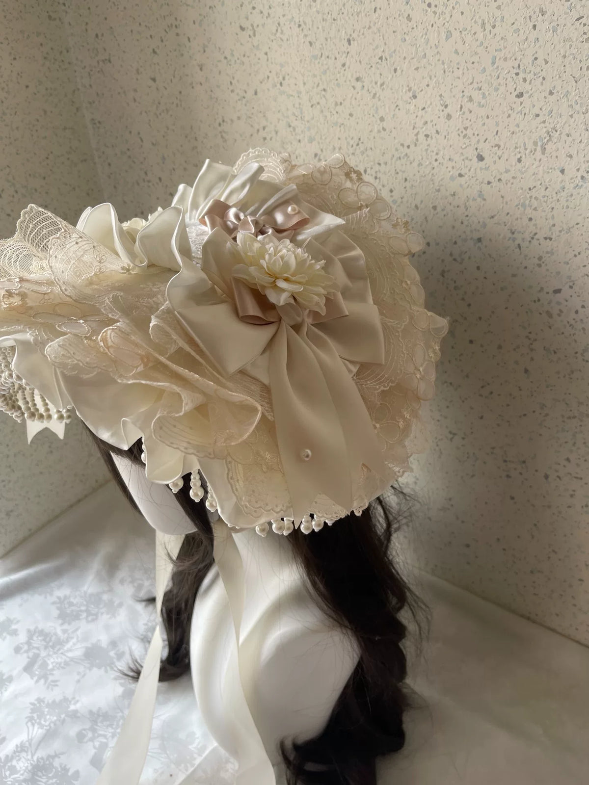 Copellino Flat Lolita Fatto a Mano Bianco Latte e Champagne