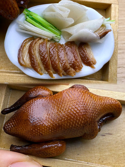Miniature Peking Duck Meal Set for Dolls