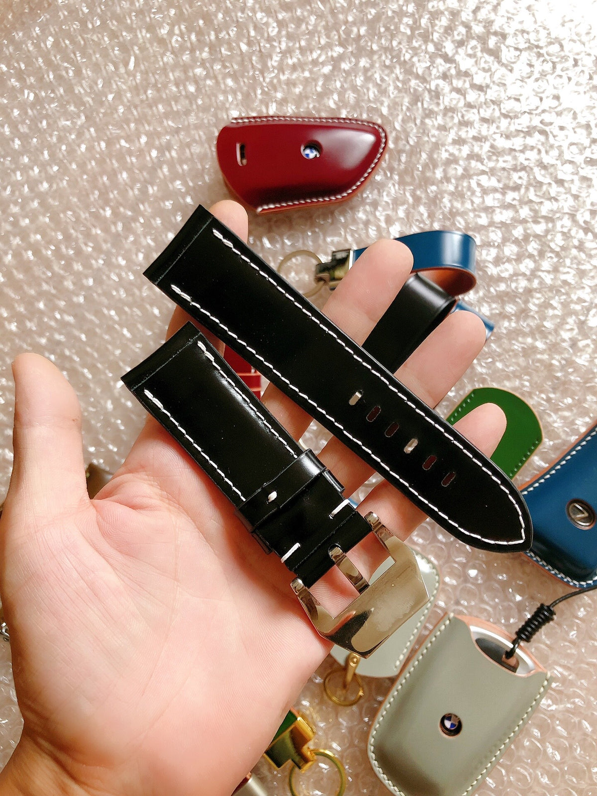 Custom Japanese Shinki Horsehide Watch Strap