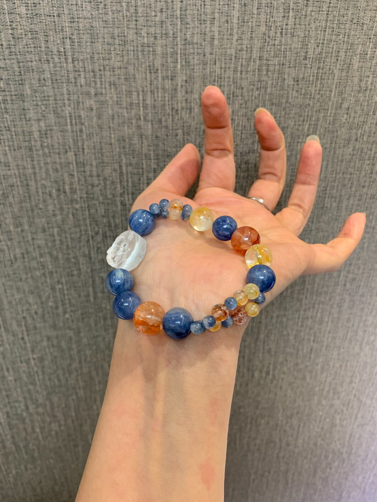 Little Prince Crystal Bracelet Blue Agate