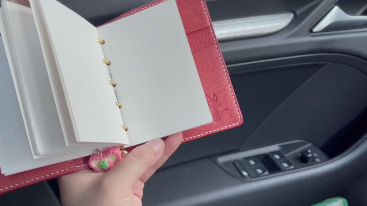 Mbox Leather A8 Loose Leaf Binder