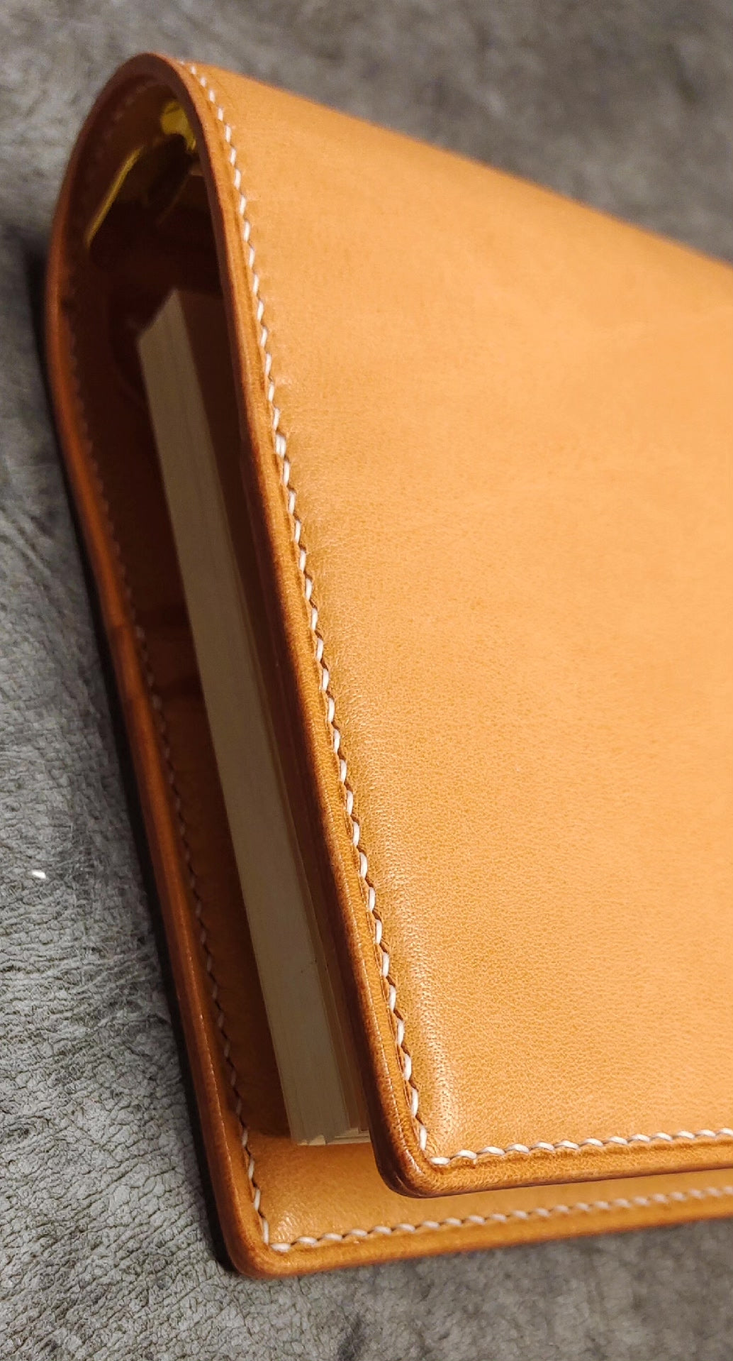 A6 Leather Loose Leaf Journal Six Ring Binder