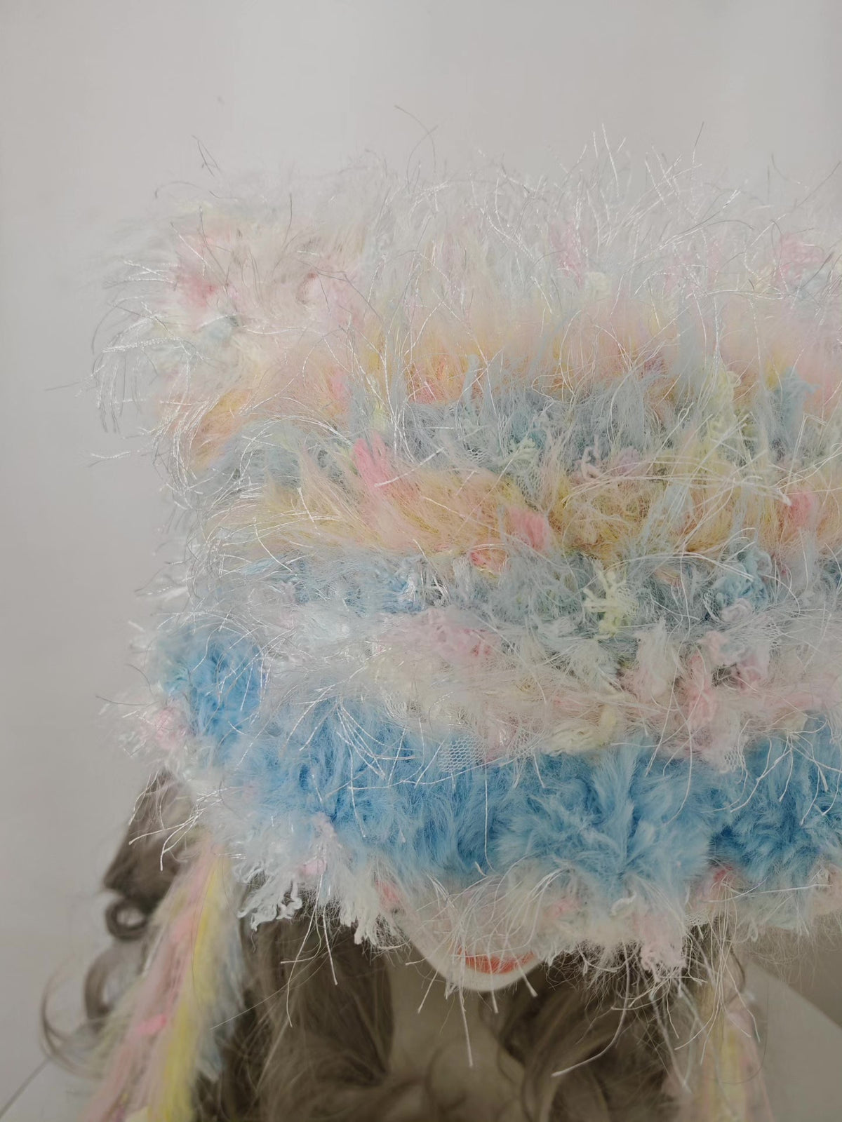 Macaron Cat Ear Hat with Tassels