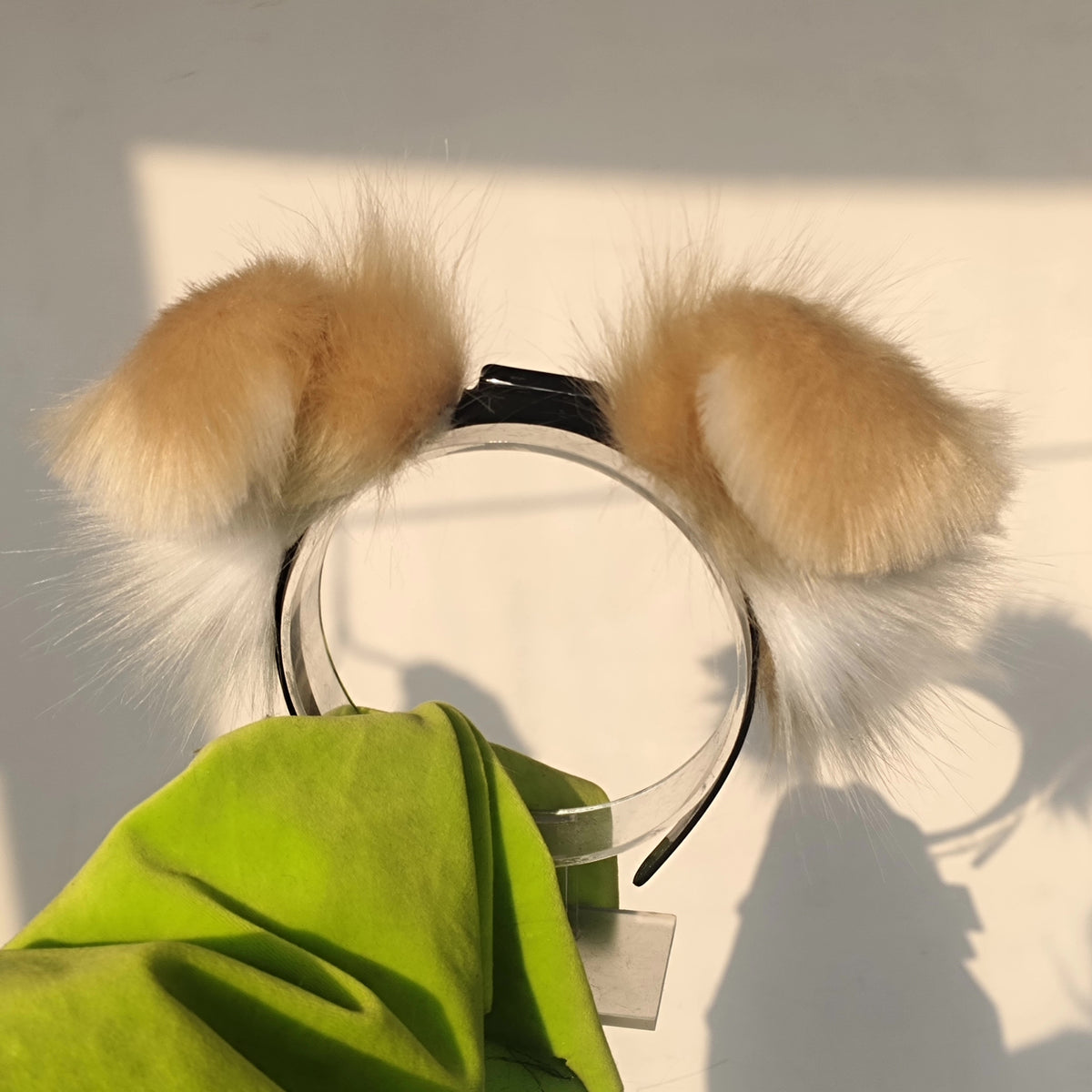 Plush Moving Dog Ears Headband