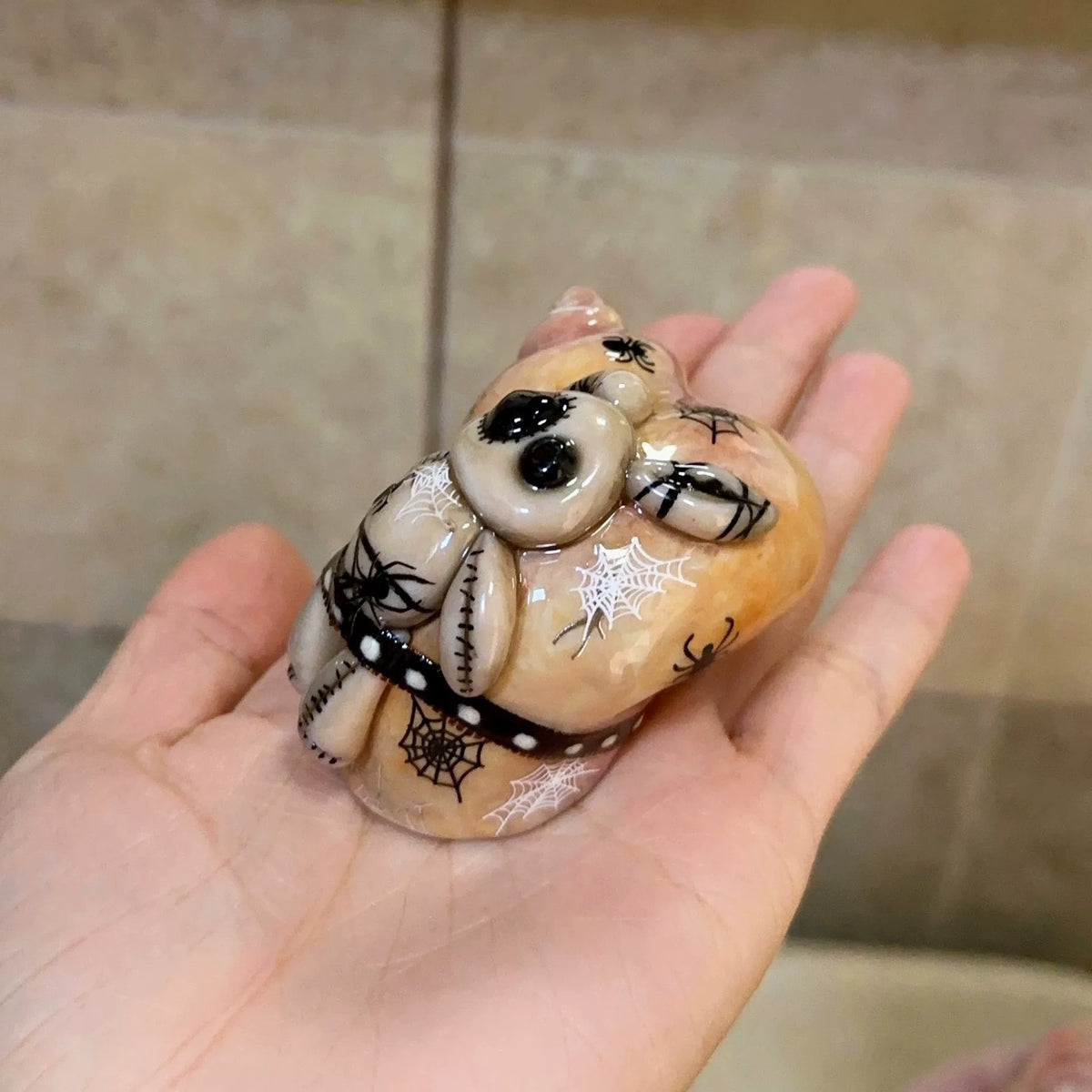 ハロウィン ウサギ 陶器製 ヤドカリシェル